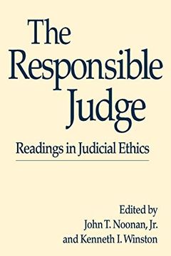 portada The Responsible Judge: Readings in Judicial Ethics (331) (en Inglés)