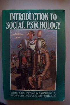 portada Introduction to Social Psychology: A European Perspective (en Inglés)
