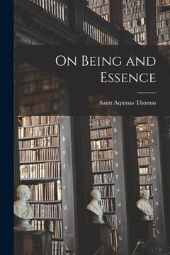 portada On Being and Essence (in English)