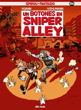 portada Spirou y Fantasio nº 54: Un Botones en Sniper Alley