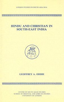 portada hindu and christian in south-east india (en Inglés)