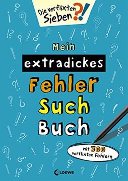 portada Mein Extradickes Fehler-Such-Buch (Petrol) (en Alemán)