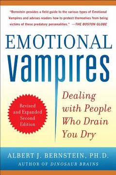 portada Emotional Vampires: Dealing With People who Drain you Dry, Revised and Expanded 2nd Edition (Ntc Self-Help) (en Inglés)