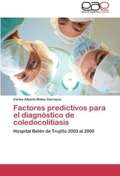 portada Factores Predictivos Para El Diagnostico de Coledocolitiasis