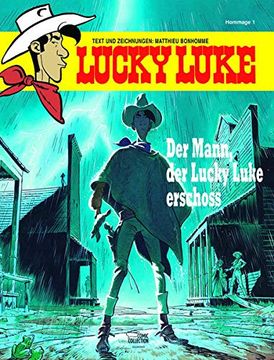 portada Der Mann, der Lucky Luke Erschoss: Hommage 1