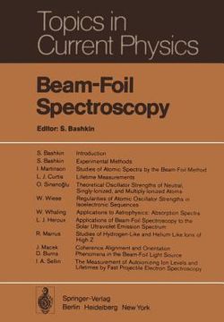 portada beam-foil spectroscopy