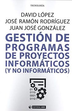 portada Gestión de Programas de Proyectos Iinformáticos ( y no Informáticos) (Manuales) (in Spanish)