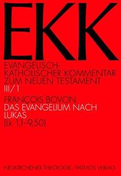 portada Das Evangelium Nach Lukas, ekk Iii/1 (in German)