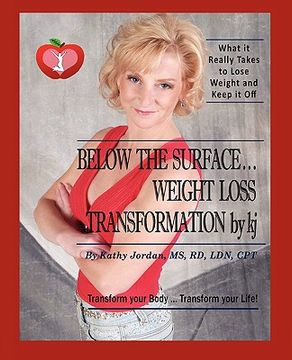 portada below the surface ... weight loss transformation by kj (en Inglés)