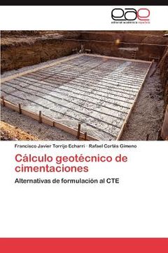 portada c lculo geot cnico de cimentaciones (in English)