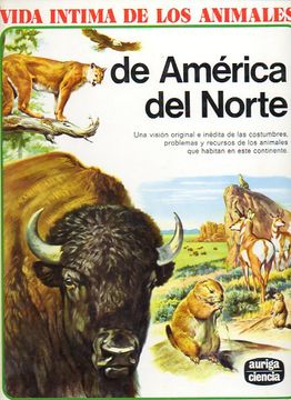 portada vida íntima de los animales. 14. de américa del norte. 8ª ed.
