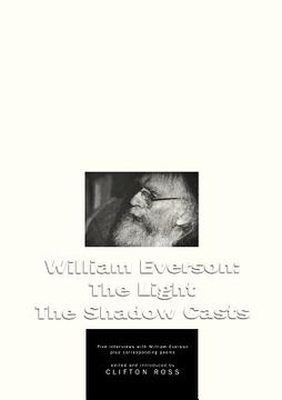 portada william everson: the light the shadow casts (en Inglés)