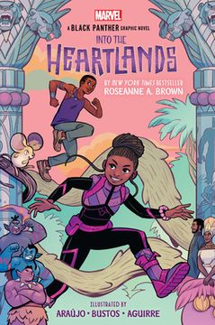 portada Shuri and T'Challa: Into the Heartlands (a Black Panther Graphic Novel) (Marvel Black Panther) (en Inglés)