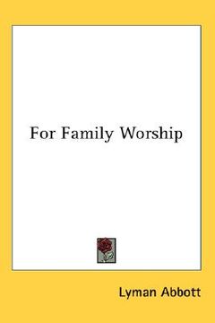 portada for family worship (en Inglés)