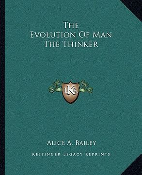 portada the evolution of man the thinker (in English)