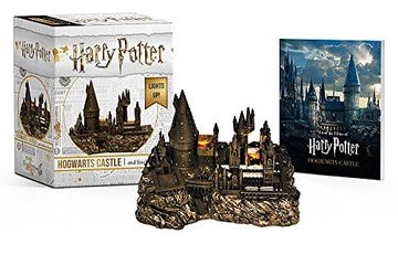 portada Harry Potter Hogwarts Castle and Sticker Book: Lights up! (rp Minis) (in English)