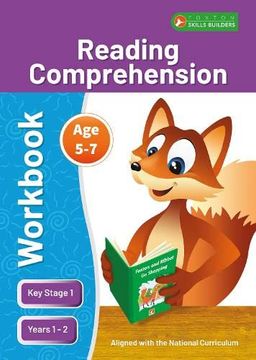 portada Ks1 Reading Comprehension Workbook for Ages 5-7 (Years 1 - 2) Perfect for Learning at Home or use in the Classroom (Foxton Skills Builders)