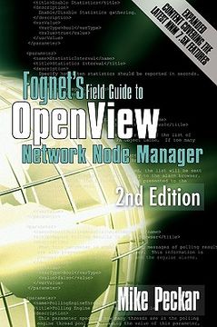 portada fognet's field guide to openview network node manager, 2nd edition (en Inglés)