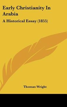 portada early christianity in arabia: a historical essay (1855)