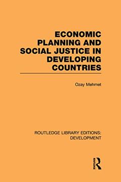 portada Economic Planning and Social Justice in Developing Countries (en Inglés)