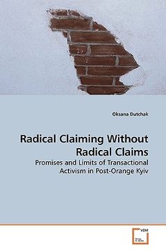 portada radical claiming without radical claims (en Inglés)