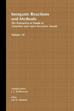 portada inorganic reactions and methods, formation of bonds to transition and inner-transition metals