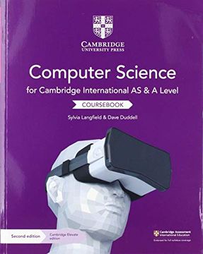 portada Cambridge International as and a Level Computer Science Cours With Cambridge Elevate Edition (2 Years) (in English)
