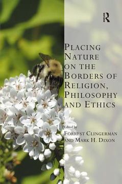 portada placing nature on the borders of religion, philosophy and ethics (in English)