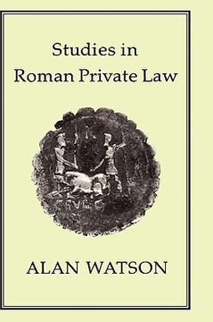 portada studies in roman private law (en Inglés)