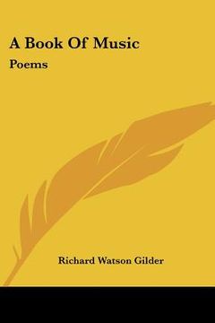 portada a book of music: poems (in English)