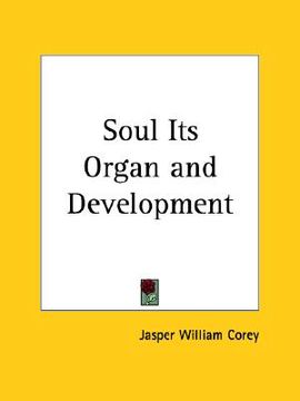portada soul its organ and development (en Inglés)