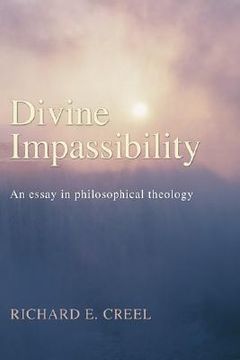 portada divine impassibility: an essay in philosophical theology (en Inglés)