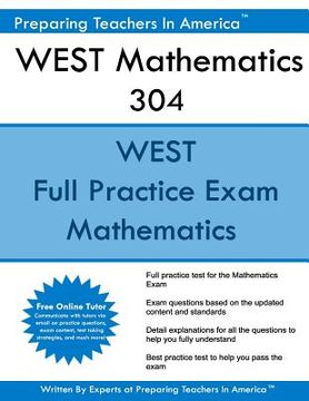 portada WEST Mathematics 304: Washington Educator Skills Test (en Inglés)