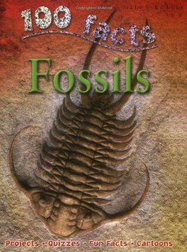 portada Fossils (100 Facts) (in English)
