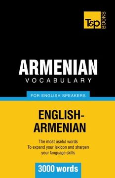 portada Armenian vocabulary for English speakers - 3000 words