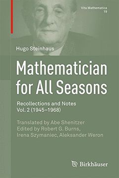 portada Mathematician for all Seasons: Recollections and Notes, Vol. 2 (1945–1968) (Vita Mathematica) 