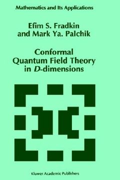 portada conformal quantum field theory in d-dimensions (en Inglés)