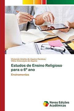 portada Estudos de Ensino Religioso Para o 6º ano: Ensinamentos