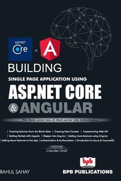 portada Building Single Page App using ASP.NET Core and Angular (en Inglés)