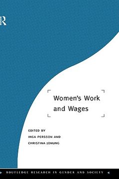 portada women's work and wages (en Inglés)