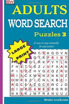 portada ADULTS WORD SEARCH Puzzles 3: Volume 3