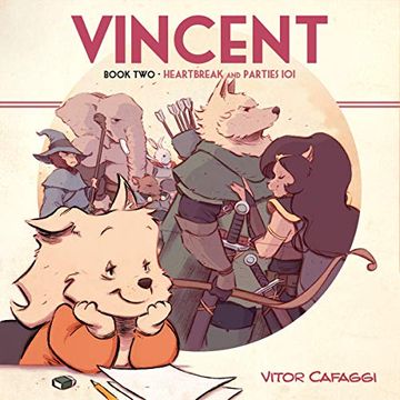 portada Vincent Book Two: Heartbreak and Parties 101 (en Inglés)