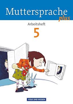 portada Muttersprache Plus - Allgemeine Ausgabe für Berlin, Brandenburg, Mecklenburg-Vorpommern, Sachsen-Anhalt, Thüringen: 5. Schuljahr - Arbeitsheft (en Alemán)