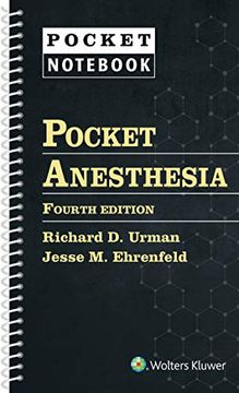 portada Pocket Anesthesia 4º ed (Pocket Notebook) (en Inglés)