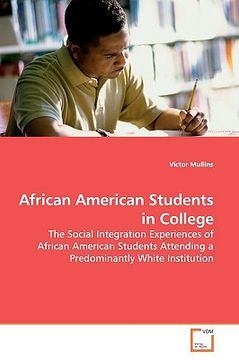 portada african american students in college (en Inglés)