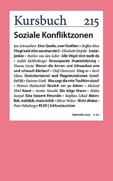 portada Kursbuch 215: Soziale Konfliktzonen (en Alemán)