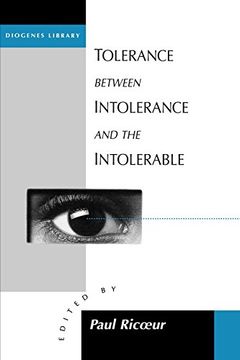 portada Tolerance Between Intolerance and the Intolerable (Diogenes Library) (en Inglés)