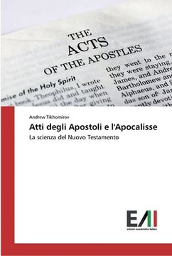 portada Atti degli Apostoli e l'Apocalisse (en Italiano)