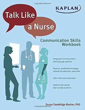 portada Talk Like A Nurse: Communication Skills Workbook for Nurses in Training