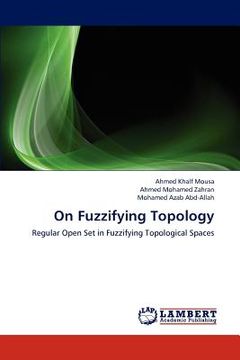 portada on fuzzifying topology (en Inglés)